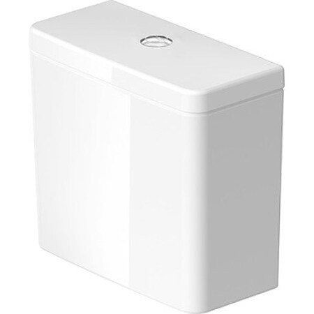 Duravit D-Neo Tank White , 0 Gal / 1.32 Gal, Dual Flush, Bottom Left - 09442000U2